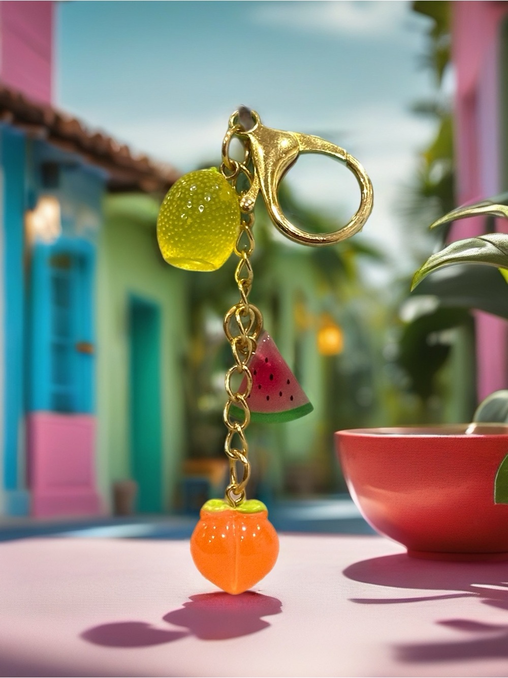 Fruit Charm Keychain/Bag Charm